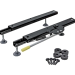 KM 6" Slide Rail Kit with 1.75" Studs - Pair